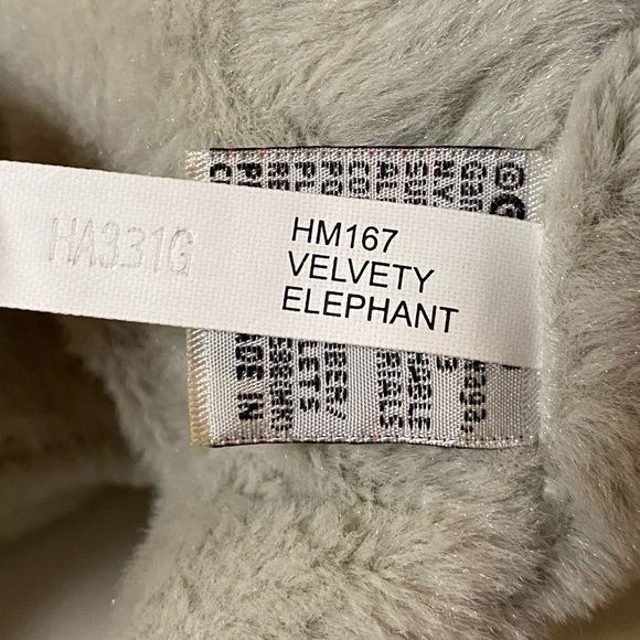 GANZ Webkinz Velvety Elephant Plush 6 inch Grey Stuffed Animal Toy - Picture 11 of 11